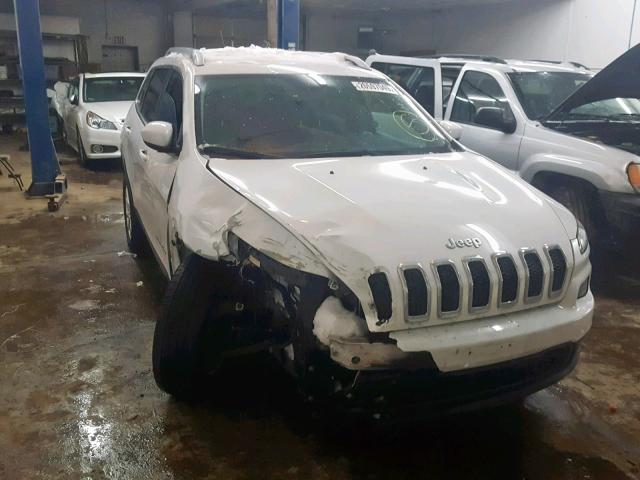 1C4PJMCB4FW734419 - 2015 JEEP CHEROKEE L WHITE photo 1