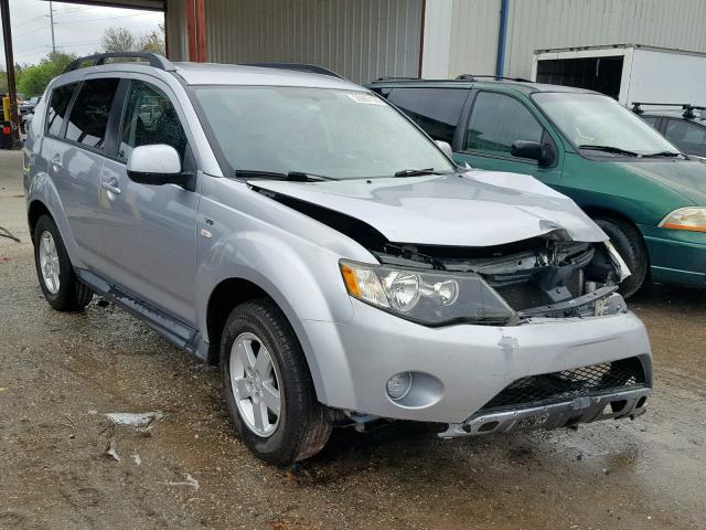 JA4MS31X69Z001682 - 2009 MITSUBISHI OUTLANDER SILVER photo 1