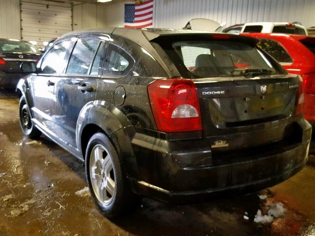 1B3CB1HAXAD642179 - 2010 DODGE CALIBER EX BLACK photo 3