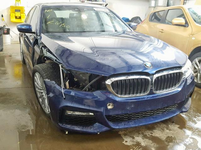 WBAJE7C38HWA03810 - 2017 BMW 540 XI BLUE photo 1