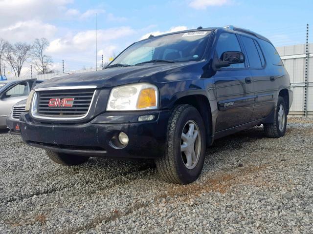 1GKES12S146100104 - 2004 GMC ENVOY XUV BLACK photo 2