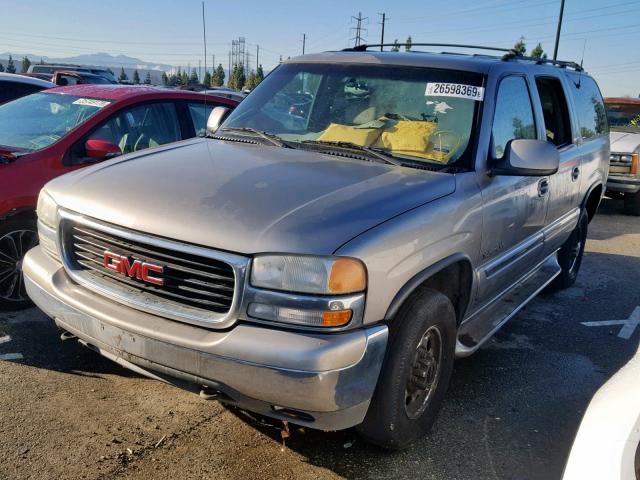 3GKGK26U1YG175870 - 2000 GMC YUKON XL K BEIGE photo 2