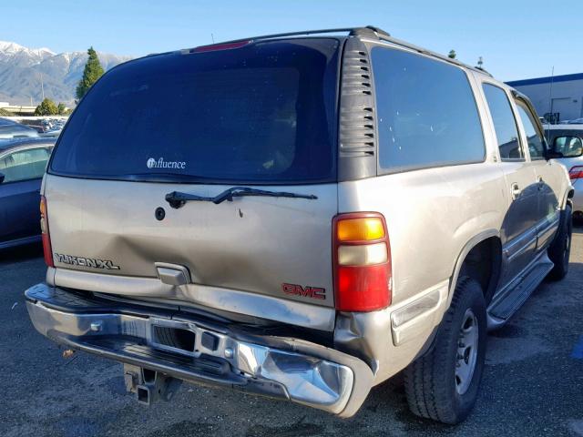 3GKGK26U1YG175870 - 2000 GMC YUKON XL K BEIGE photo 4