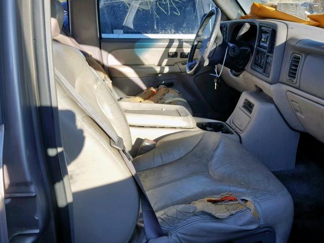 3GKGK26U1YG175870 - 2000 GMC YUKON XL K BEIGE photo 5