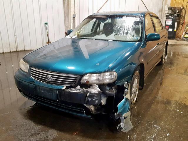 1G1NE52M1WY121367 - 1998 CHEVROLET MALIBU LS GREEN photo 2