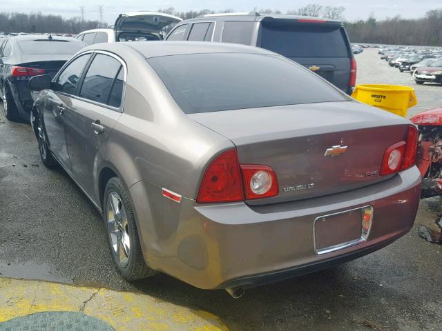 1G1ZC5E06AF176403 - 2010 CHEVROLET MALIBU 1LT ნაცრისფერი ფოტო 3