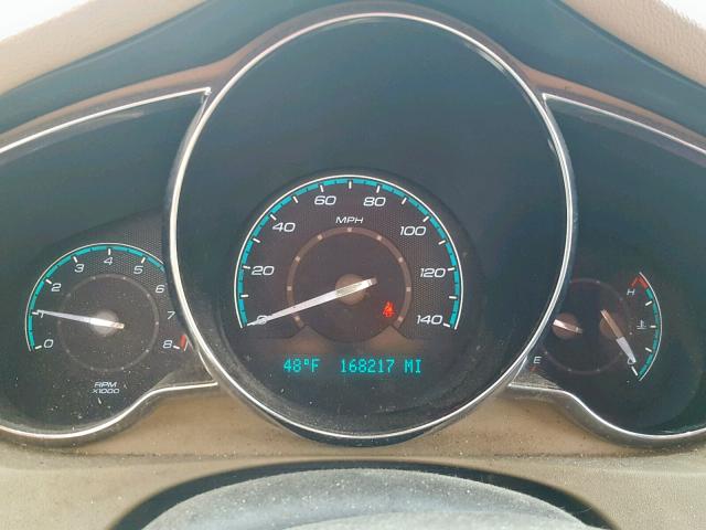 1G1ZC5E06AF176403 - 2010 CHEVROLET MALIBU 1LT ნაცრისფერი ფოტო 8