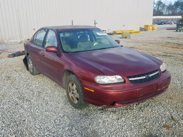 1G1NE52J63M707703 - 2003 CHEVROLET MALIBU LS BURGUNDY photo 1