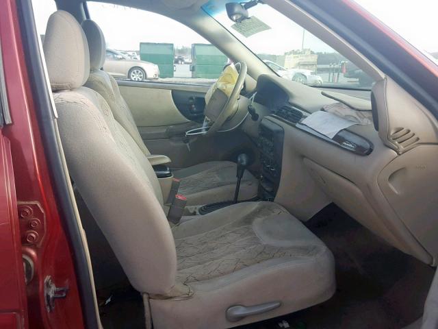 1G1NE52J63M707703 - 2003 CHEVROLET MALIBU LS BURGUNDY photo 5