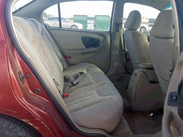 1G1NE52J63M707703 - 2003 CHEVROLET MALIBU LS BURGUNDY photo 6