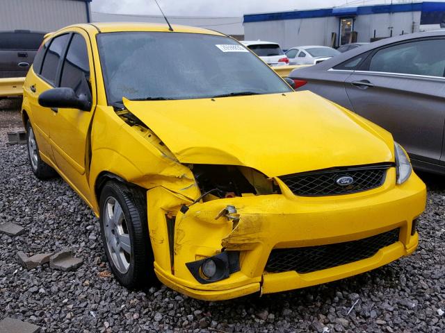 1FAHP37N37W199477 - 2007 FORD FOCUS ZX5 YELLOW photo 1