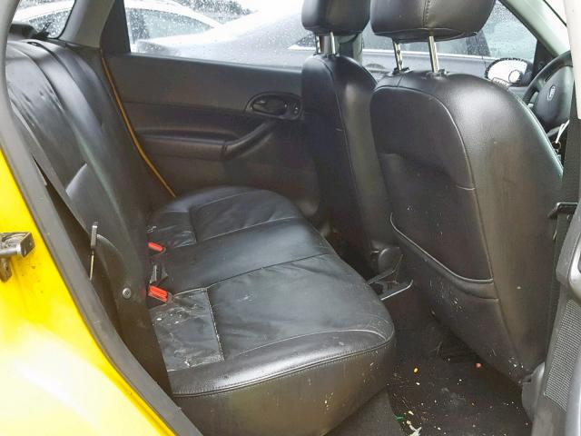 1FAHP37N37W199477 - 2007 FORD FOCUS ZX5 YELLOW photo 6