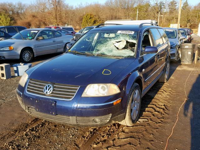 WVWYH63B42E059814 - 2002 VOLKSWAGEN PASSAT GLX 蓝色 照片 2
