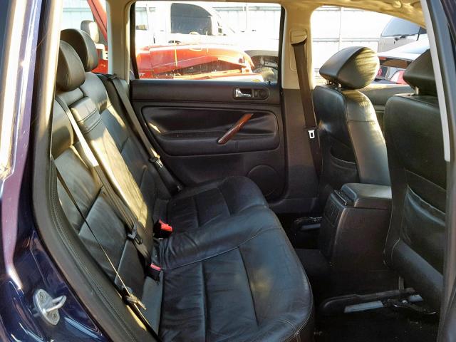 WVWYH63B42E059814 - 2002 VOLKSWAGEN PASSAT GLX 蓝色 照片 6