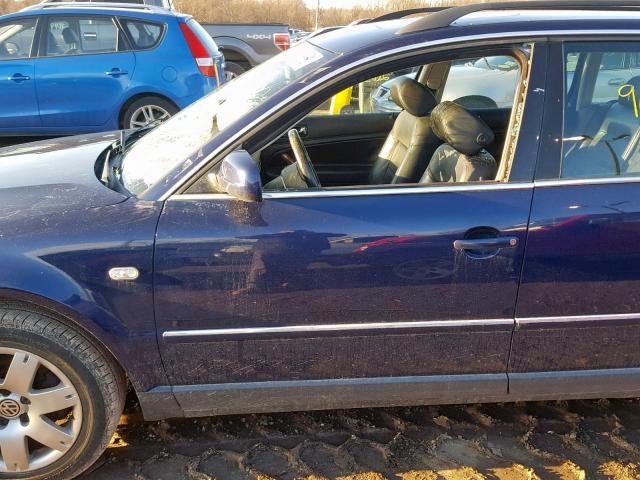 WVWYH63B42E059814 - 2002 VOLKSWAGEN PASSAT GLX 蓝色 照片 9