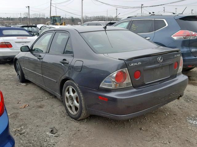 JTHBD182210007895 - 2001 LEXUS IS 300 GRAY photo 3