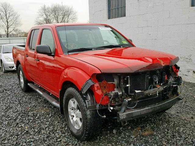 1N6AD07WX5C400329 - 2005 NISSAN FRONTIER C RED photo 1