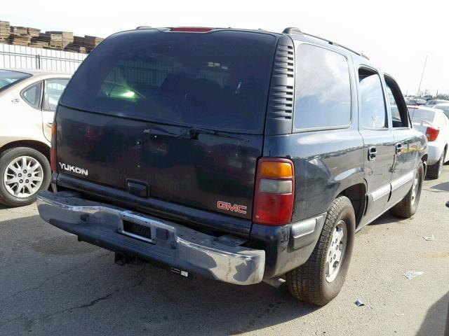 1GKEC13V32R156918 - 2002 GMC YUKON BLACK photo 4