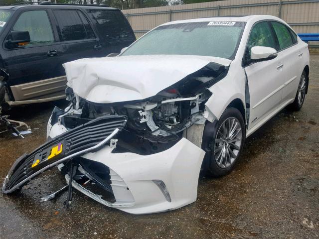 4T1BD1EB7GU056223 - 2016 TOYOTA AVALON HYB WHITE photo 2