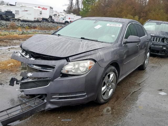 1G1ZC5E0XA4129838 - 2010 CHEVROLET MALIBU 1LT 灰色 照片 2