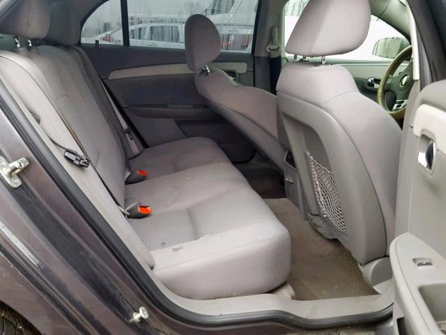 1G1ZC5E0XA4129838 - 2010 CHEVROLET MALIBU 1LT 灰色 照片 6
