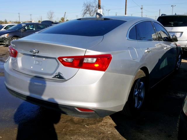 1G1ZB5ST8HF275686 - 2017 CHEVROLET MALIBU LS SILVER photo 4