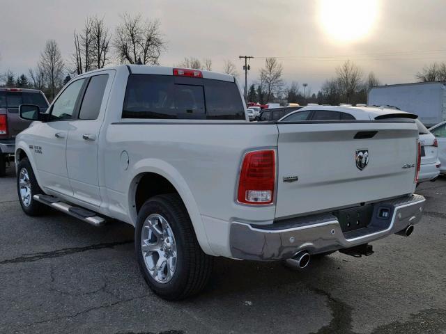 1C6RR7JT4GS356875 - 2016 RAM 1500 LARAM WHITE photo 3