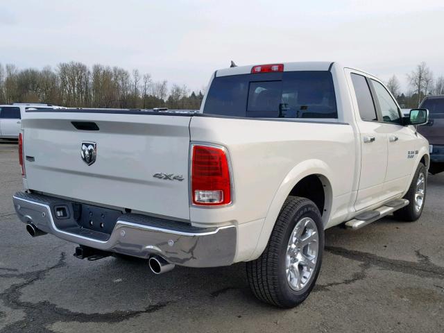 1C6RR7JT4GS356875 - 2016 RAM 1500 LARAM WHITE photo 4