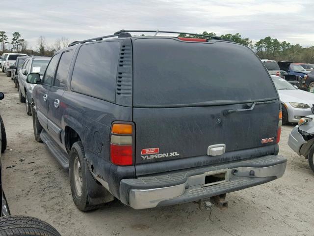 1GKFK16Z24J154441 - 2004 GMC YUKON XL K BLACK photo 3