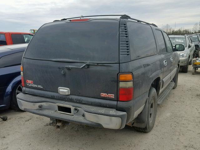 1GKFK16Z24J154441 - 2004 GMC YUKON XL K BLACK photo 4