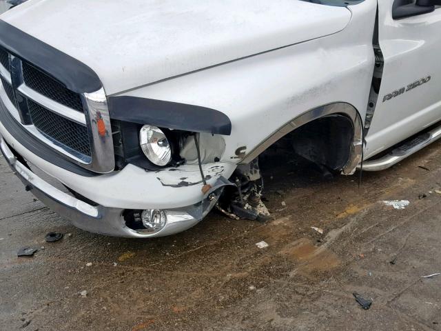 3D7KA28C14G184288 - 2004 DODGE RAM 2500 S თეთრი ფოტო 9