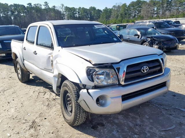 3TMJU4GN6BM122119 - 2011 TOYOTA TACOMA DOU SILVER photo 1
