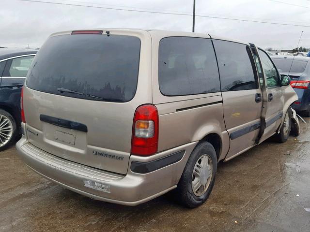 1GNDX03E43D304067 - 2003 CHEVROLET VENTURE GOLD photo 4