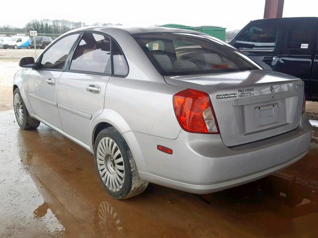 KL5JD56Z26K468195 - 2006 SUZUKI FORENZA SILVER photo 3