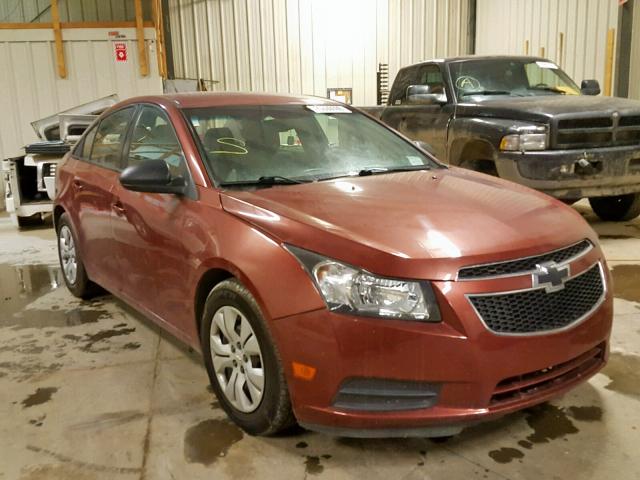 1G1PL5SH0D7151593 - 2013 CHEVROLET CRUZE LS ORANGE photo 1