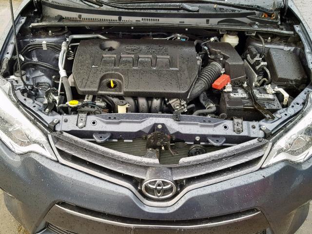 5YFBPRHE8FP214001 - 2015 TOYOTA COROLLA EC 石墨色 照片 7