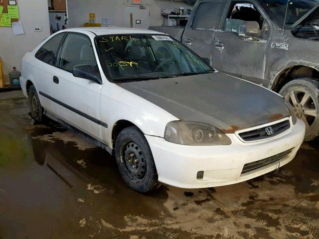 1HGEJ6229XL803209 - 1999 HONDA CIVIC DX WHITE photo 1