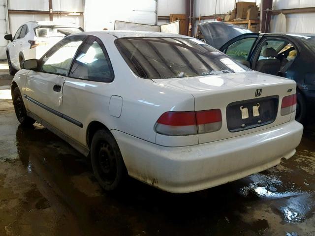 1HGEJ6229XL803209 - 1999 HONDA CIVIC DX WHITE photo 3