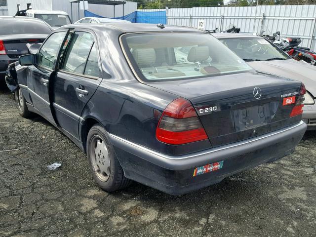 WDBHA24GXYA840794 - 2000 MERCEDES-BENZ C 230 BLACK photo 3