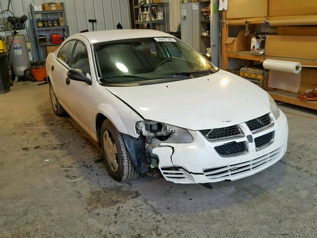 1B3EL36T44N181470 - 2004 DODGE STRATUS SE WHITE photo 1