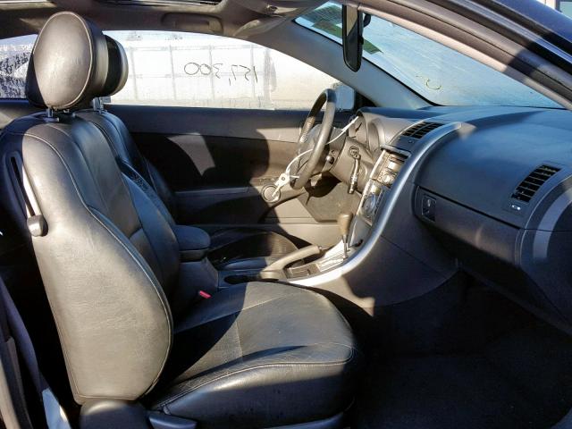 JTKDE177460142705 - 2006 TOYOTA SCION TC შავი ფოტო 5
