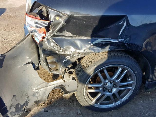 JTKDE177460142705 - 2006 TOYOTA SCION TC შავი ფოტო 9
