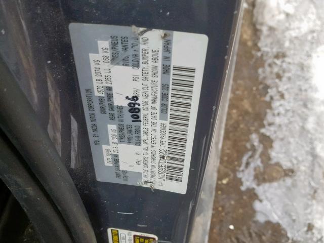 JM1CR293570141202 - 2007 MAZDA 5 GRAY photo 10