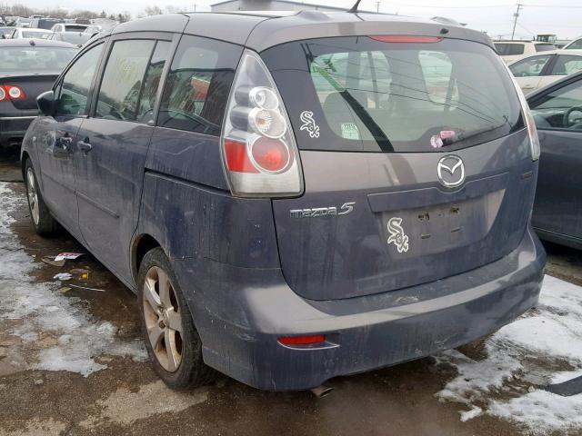 JM1CR293570141202 - 2007 MAZDA 5 GRAY photo 3