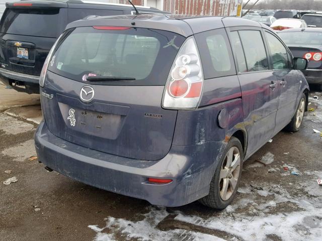 JM1CR293570141202 - 2007 MAZDA 5 GRAY photo 4