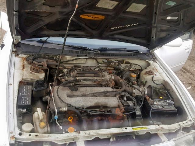 3N1BB41D9XL003457 - 1999 NISSAN SENTRA SE WHITE photo 7