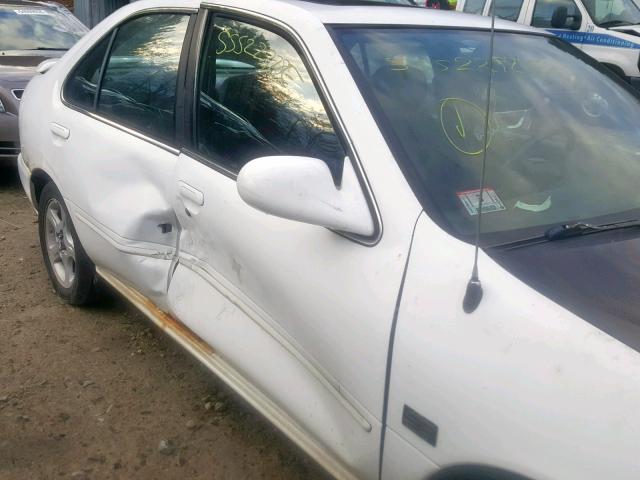 3N1BB41D9XL003457 - 1999 NISSAN SENTRA SE WHITE photo 9