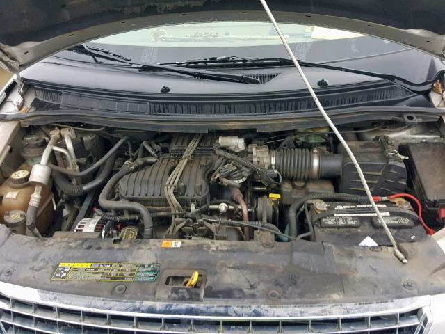 2FMZA52214BA24355 - 2004 FORD FREESTAR S SILVER photo 7