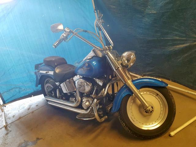 1HD1BXB182Y066408 - 2002 HARLEY-DAVIDSON FLSTFI BLUE photo 1