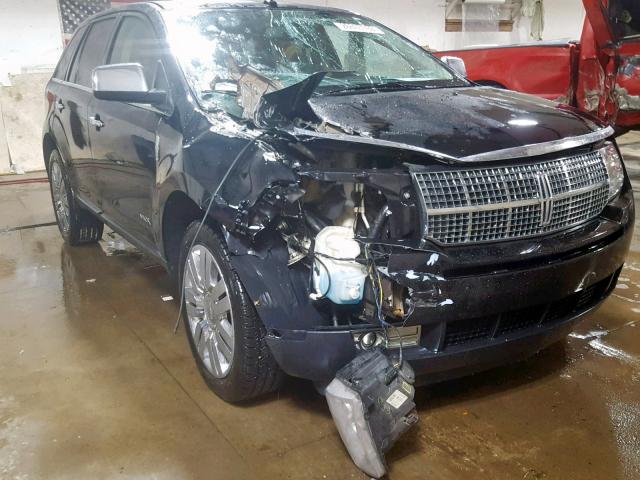 2LMDU88C69BJ04085 - 2009 LINCOLN MKX BLACK photo 1